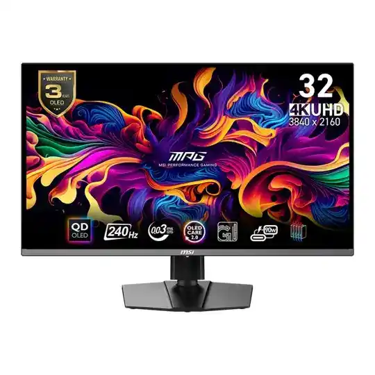 MSI 31.5" MPG 321URX QD-OLED UHD 240Hz Adaptive-Sync Monitor